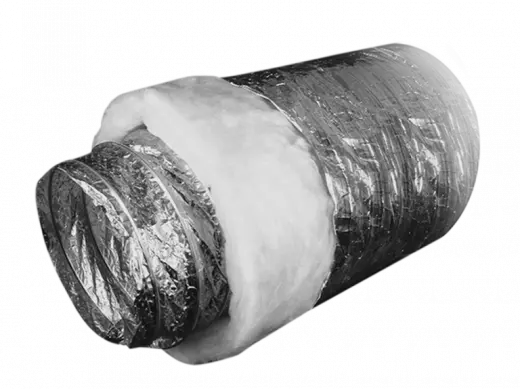 Гибкий воздуховод теплоизолированный 127 - 1 упаковка 10м