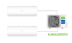 Комплект на 2 комнаты по 25, 42 м² мульти-сплит системы Haier 4U85S2SR5FA