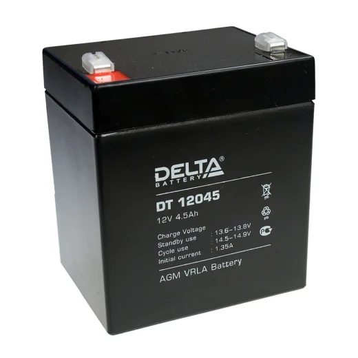 Аккумулятор Delta DT 12045 (12В/4.5Ач) уп-10шт