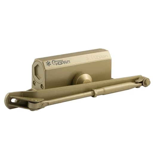 Доводчик НОРА-М №3S бол. (до80кг) (золото) морозостойкий