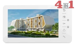 Монитор видеодомофона Prime (white) HD VZ