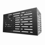 Декоративная корзина 1000х600х550 (ШхВхГ) Кирпич (темно-серый RAL 7024) разборная