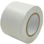 Лента PVC с клеевым слоем белая 38мм*20м Полимерпласт