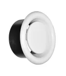 Вентиляционный круглый потолочный диффузор универсальный пластиковый 250 V