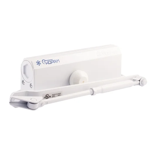 Доводчик НОРА-М №5S (до160кг) (белый) морозостойкий