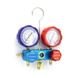 Манометрический коллектор CT-236G двухвентильный R134a 0.9м стекло R134a