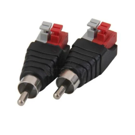 Разъем RCA с быстрозажимной колодкой