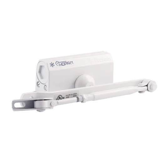 Доводчик НОРА-М №3S бол. (до80кг) (белый) морозостойкий