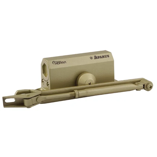 Доводчик НОРА-М 410 ISPARUS (от 15 до 60кг) (золото) морозостойкий