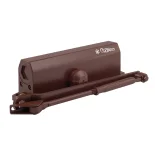 Доводчик НОРА-М 740 DA с задержкой закрывания (от 60 до 110кг) (коричневый) морозостойкий