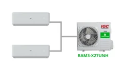 Комплект на 2 комнаты по 20 м² мульти-сплит системы IGC RAM3-X27URH