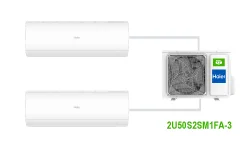 Комплект на 2 комнаты по 20 м² мульти-сплит системы Haier 2U50S2SM1FA-3