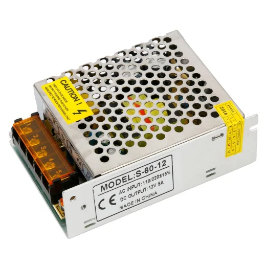 Блок питания 12V 120W 10A Вход 176-264V Металический корпус