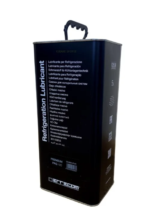 Масло Errecom для заправки кондиционеров 5 литров LR-PAG 100