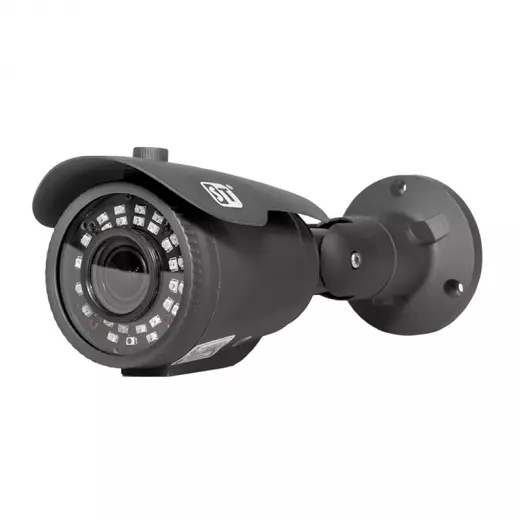 Мультиформатная телекамера ST-4023 (серая) 2,8-12mm/4mpx/ИКдо/цилиндр/уличная/4 в 1