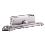 Доводчик НОРА-М 430 ISPARUS (от 50 до 110кг) (серебро) морозостойкий