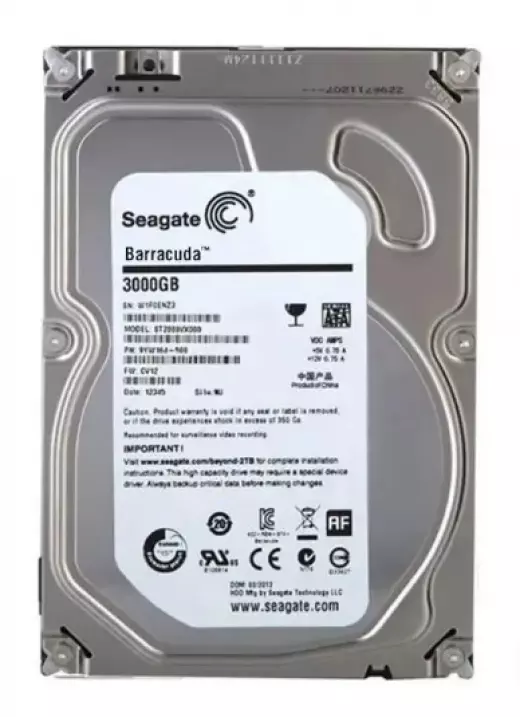Жесткий диск 3Tb Seagate BarraCuda ST3000DM001