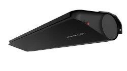 Воздушная завеса с водяным обогревом: модель Slim-W-150 Черная