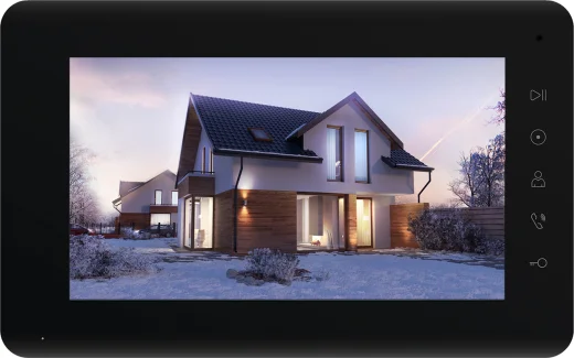 Монитор видеодомофона Mia HD (black) VZ