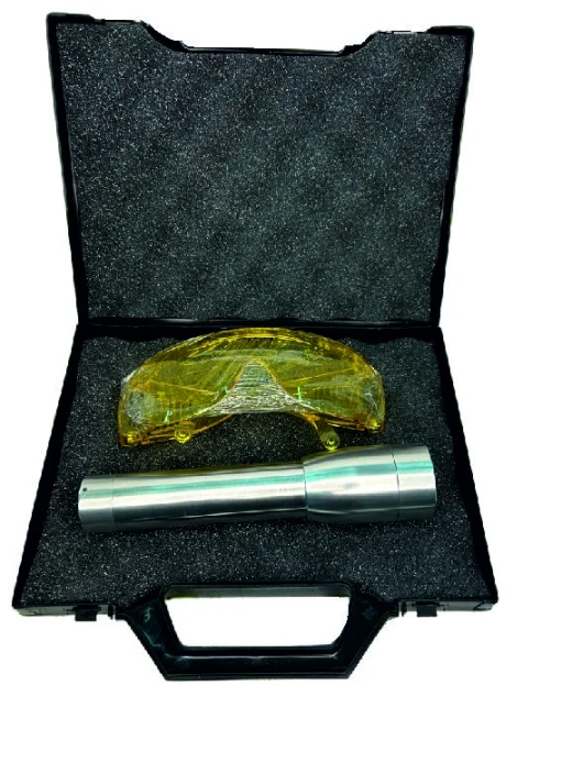 Набор для поиска утечек фреона (UV-лампа + очки) в кейсе (RK1294)