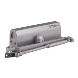 Доводчик НОРА-М 740 DA с задержкой закрывания (от 60 до 110кг) (серый) морозостойкий