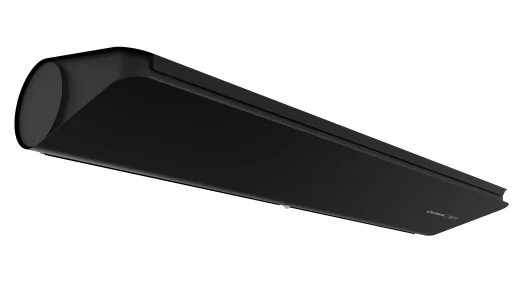 Воздушная завеса с водяным обогревом: модель Slim-W-200 Черная