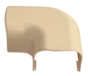 Поворот на 90град. 74х55 Бежевый Ruvinil (уп.4шт) (кор.72)