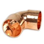 Угол медный 90град. 7/8 (С*С), двухраструбный, под пайку